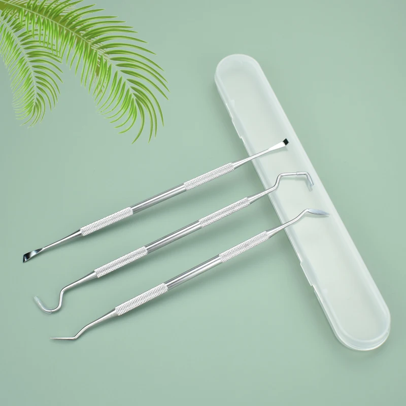 Dental Mirror Probe - 3PCS Dental Cleaner Dental Mirror Dual