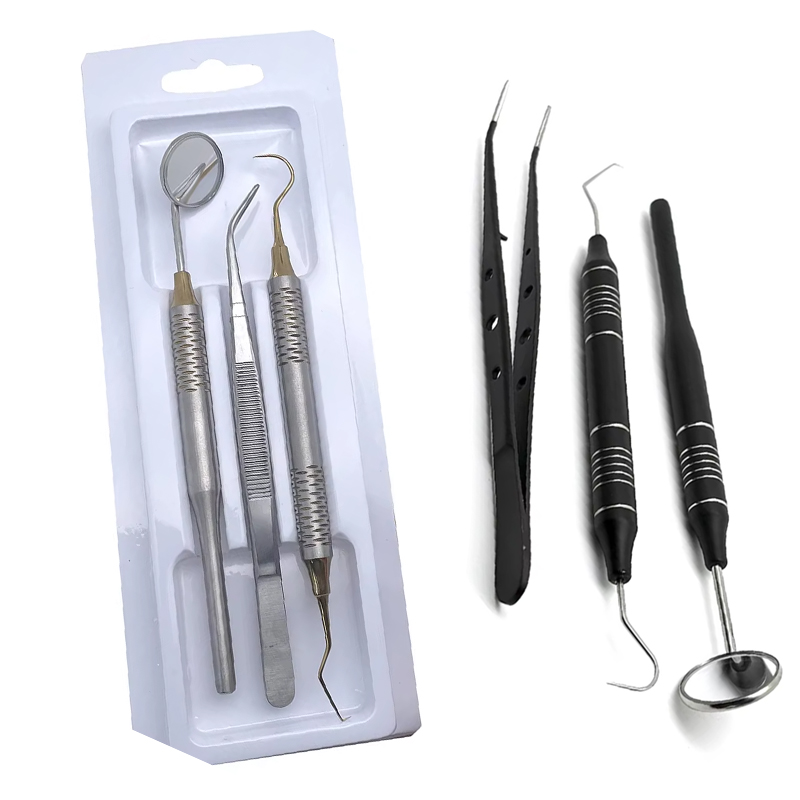 Dental Mirror Probe - Dental Mouth Mirror & Probe Kit