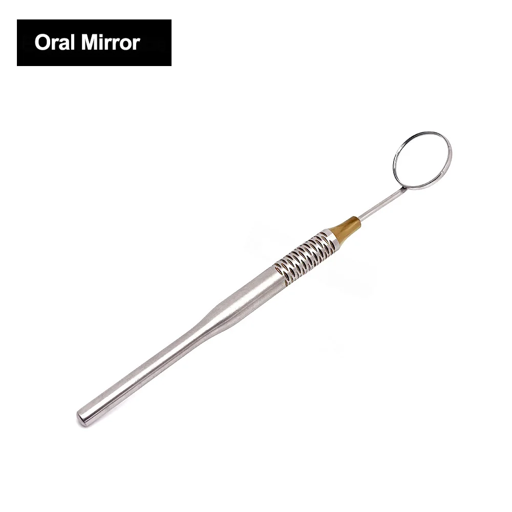 Dental Mirror Probe - Stainless Steel Dental Mouth Mirror and