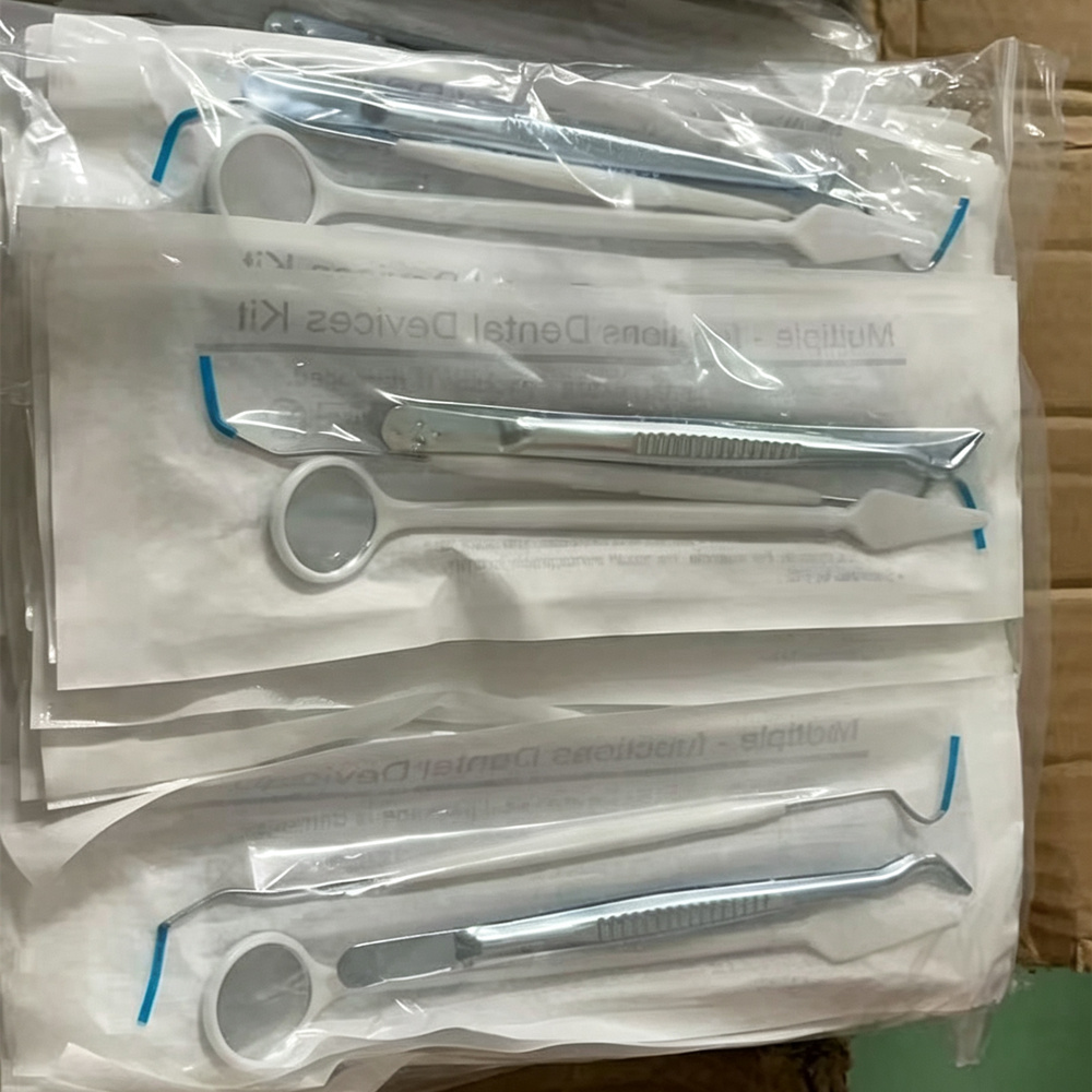 Dental Mirror Probe - 10 bags Dental Tool Kit Stainless