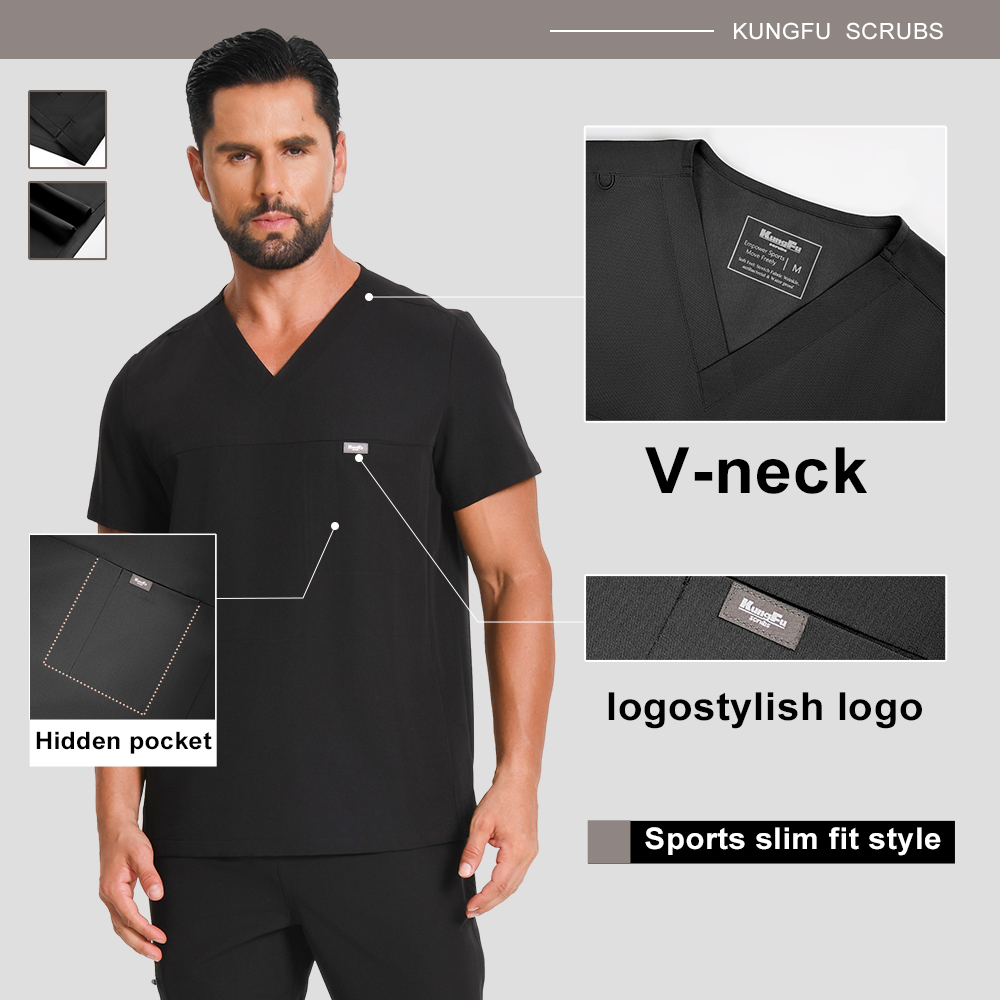 KUNGFU SCRUBS Men Surgical Uni - Medical Lab Uniform review and price