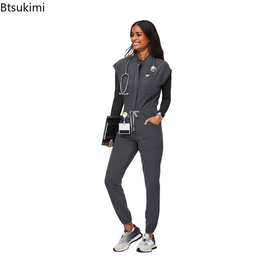 Fashion Zipper Jumpsuit Medica - Medical Lab Uniform review and price