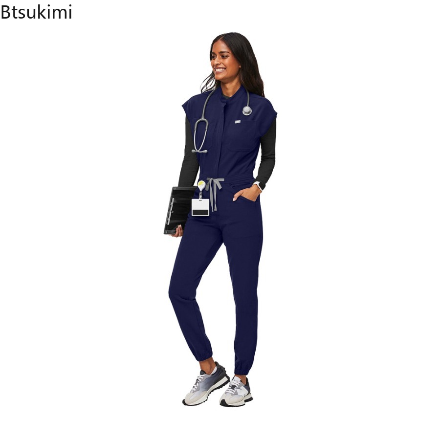 Fashion Zipper Jumpsuit Medica - Medical Lab Uniform review and price