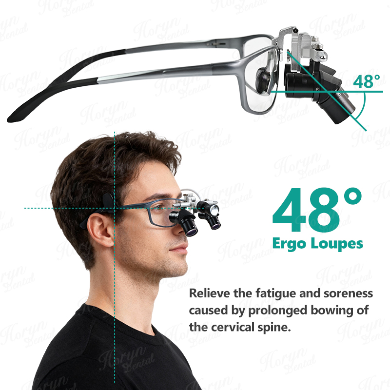 4X/5X/6X Magnifier Dental 48 ° - Medical Lab Equipment review and price