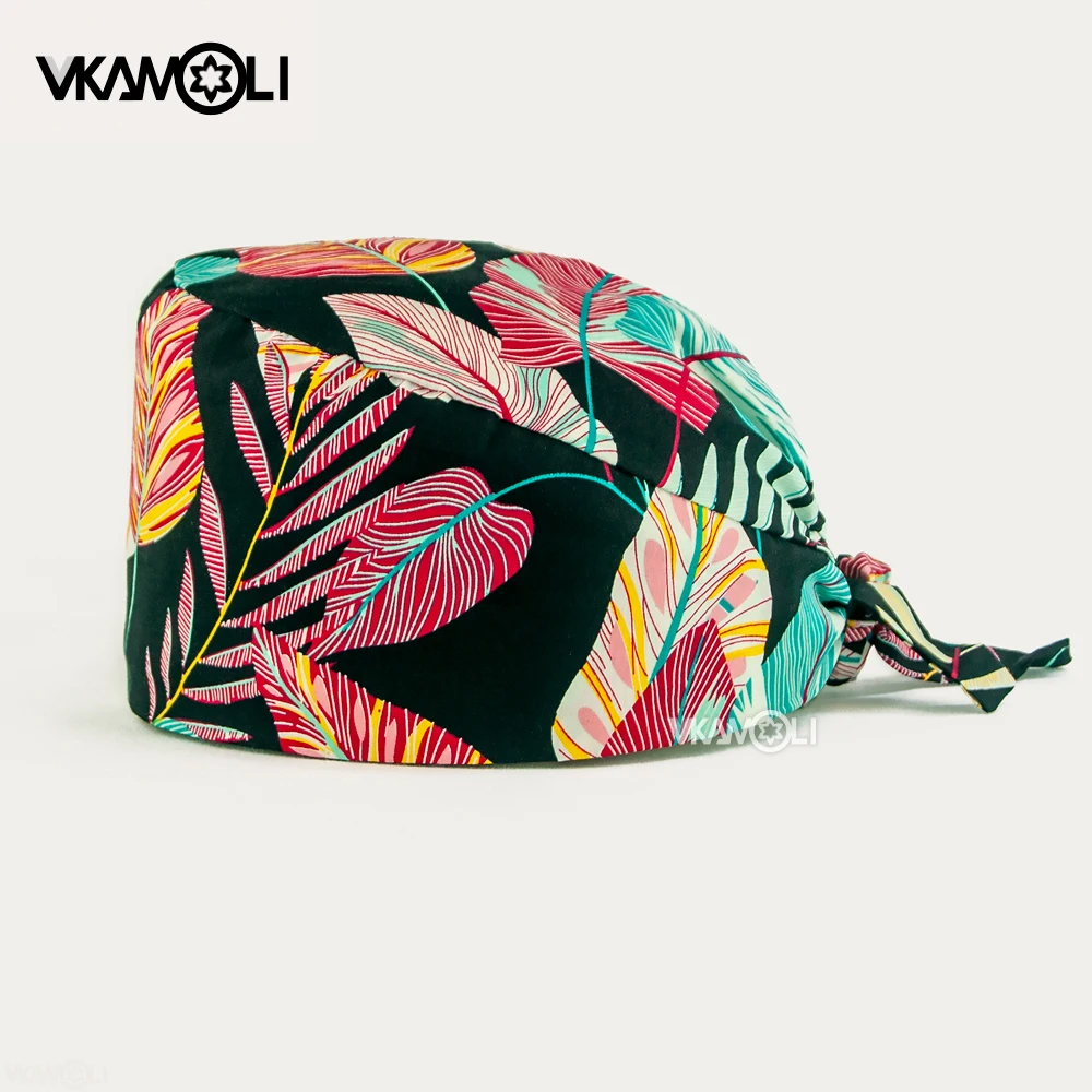 new Flower printing cap sweat- - Medical Lab Worker review and price