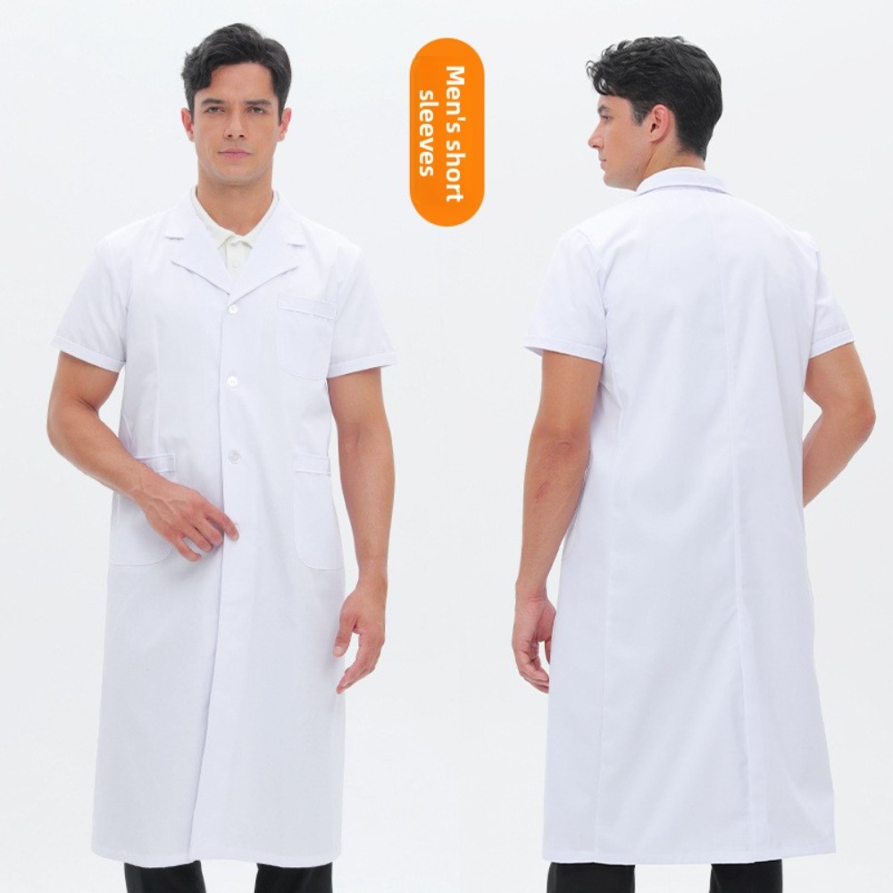 Short Sleeve Doctor Lab Coat f - Medical Lab Worker review and price