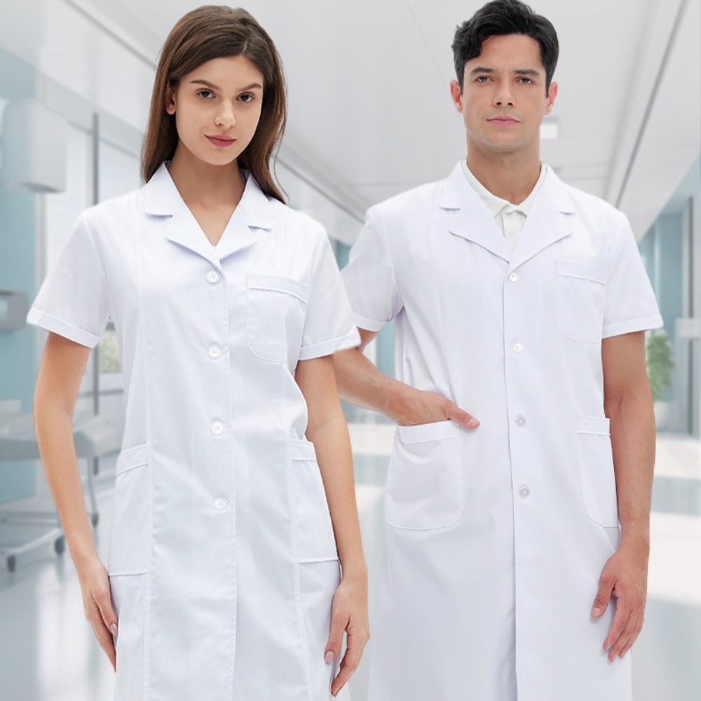 Short Sleeve Doctor Lab Coat f - Medical Lab Worker review and price