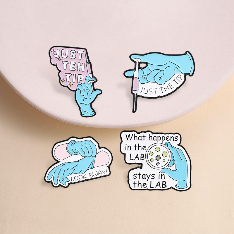 Science Lab Enamel Pins Just T - Medical Lab Gifts review and price