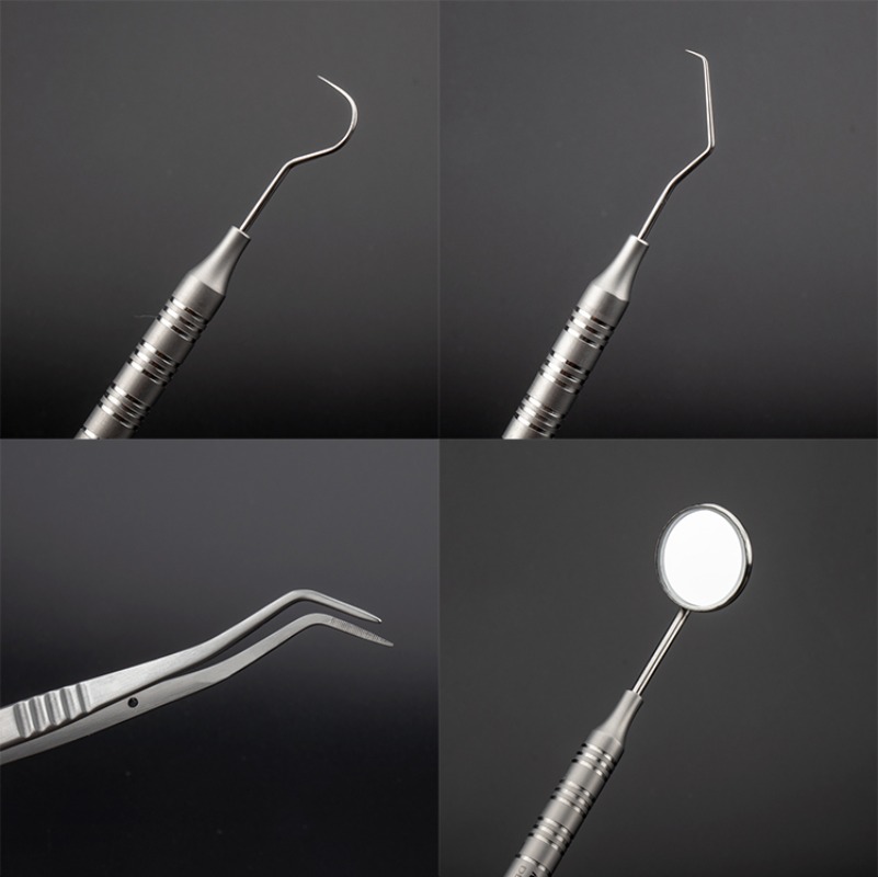 3Pcs/Set Dental Instrument Den - Dental Mirror Probe review and price