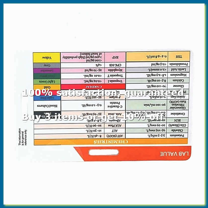 Lab Value and Order of Blood D - Medical Lab Values review and price