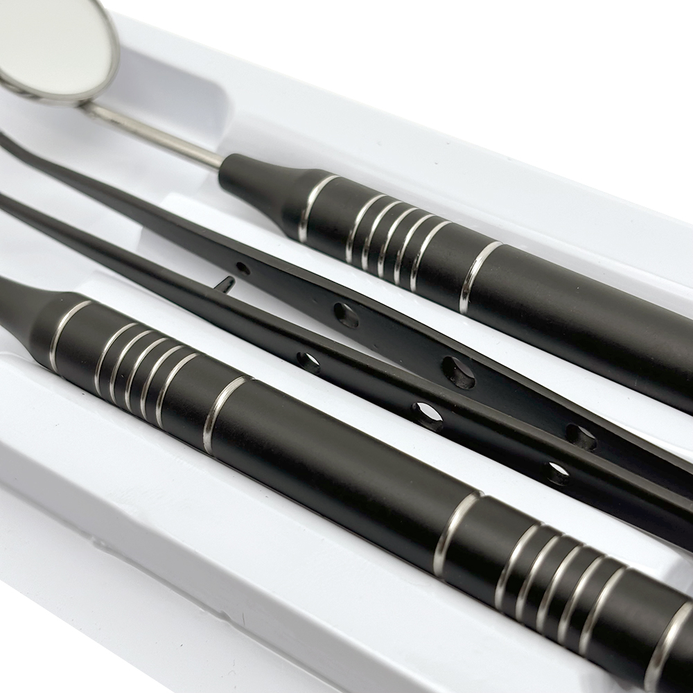 3Pcs/set Dental Mirror kit Mou - Dental Mirror Probe review and price