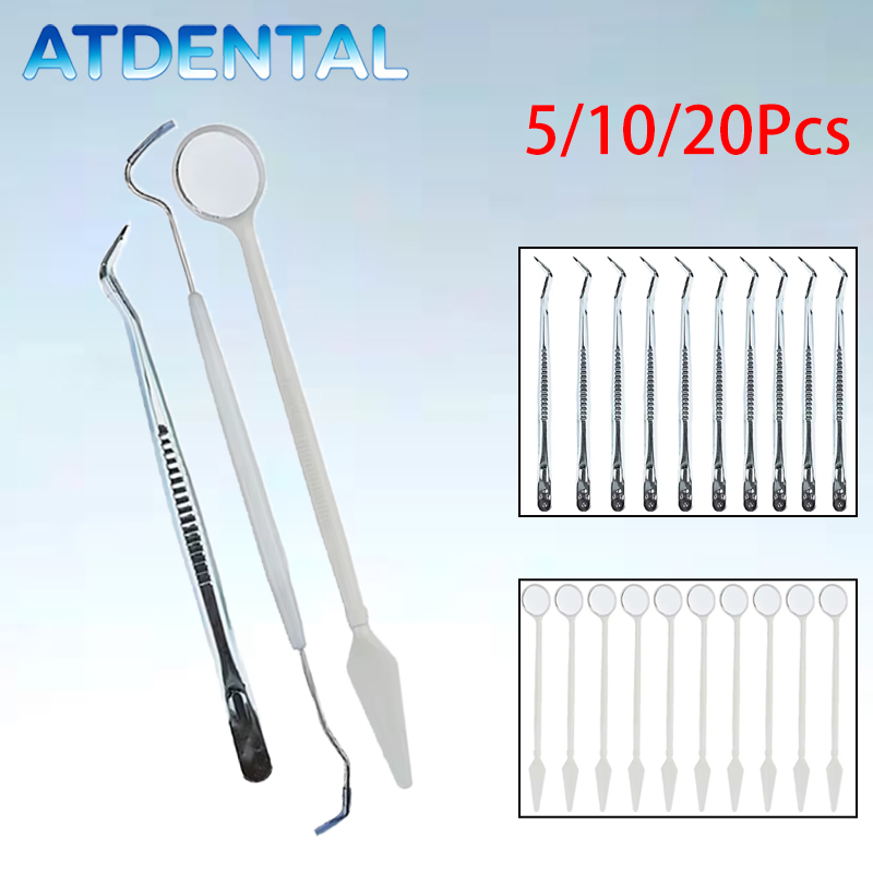 5/10/20Pcs Disposable Dental K - Dental Mirror Probe review and price