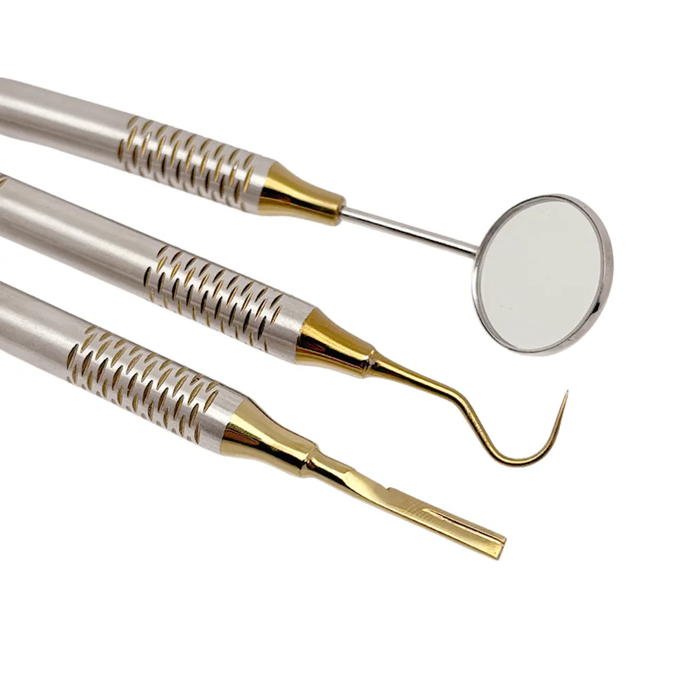 Stainless Steel Dental Mouth M - Dental Mirror Probe review and price