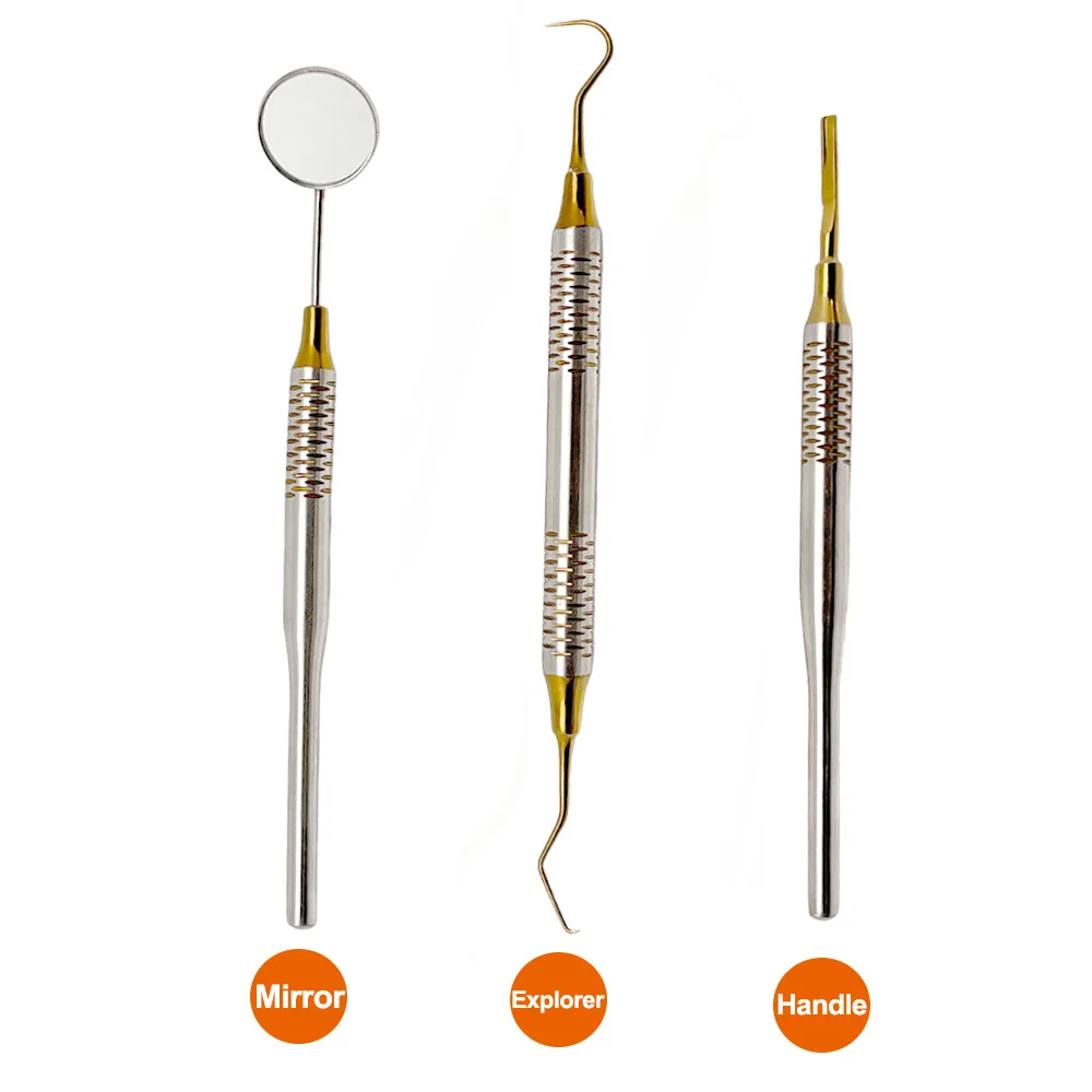 Stainless Steel Dental Mouth M - Dental Mirror Probe review and price