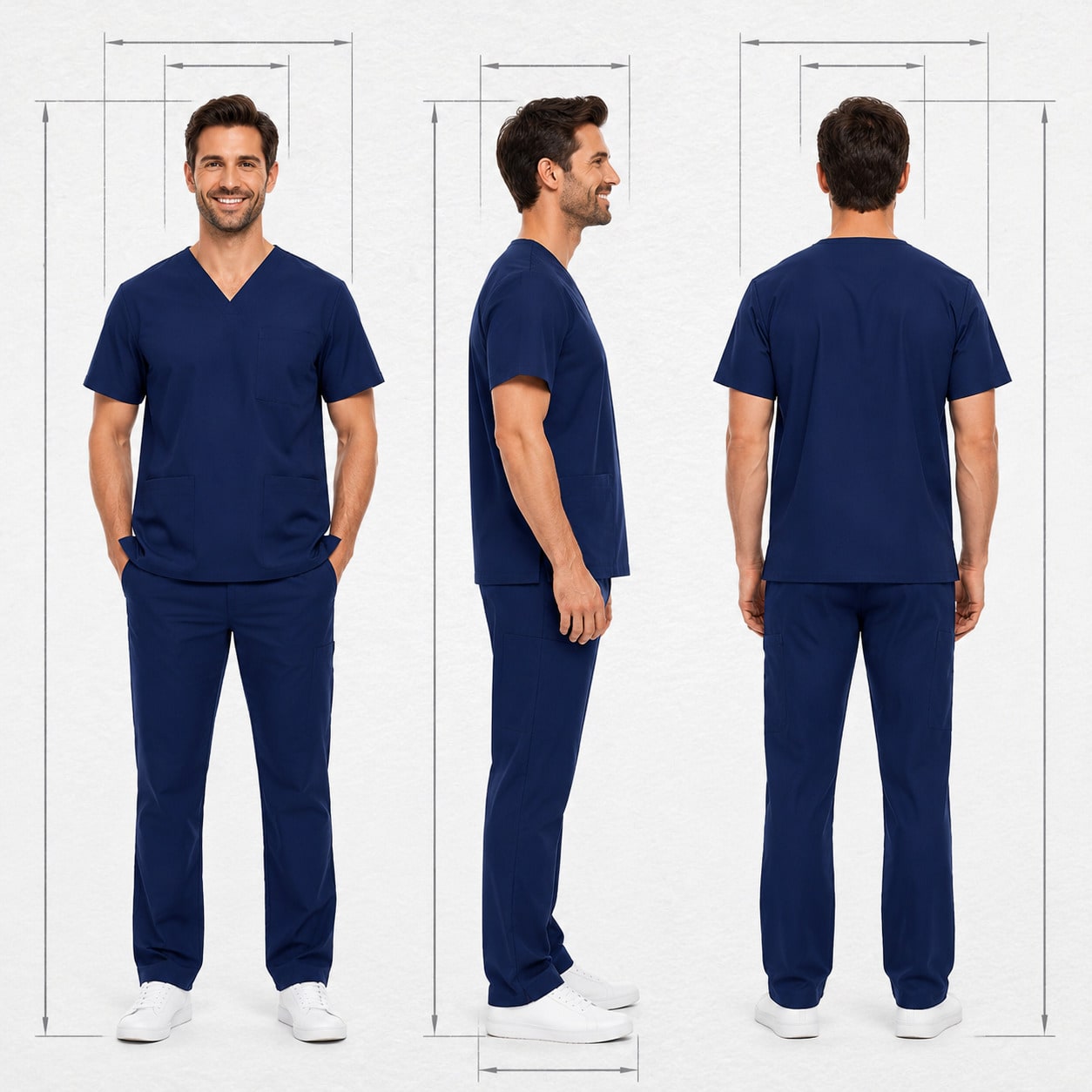 Unisex Healthcare Uniforms Men - Medical Lab Uniform review and price