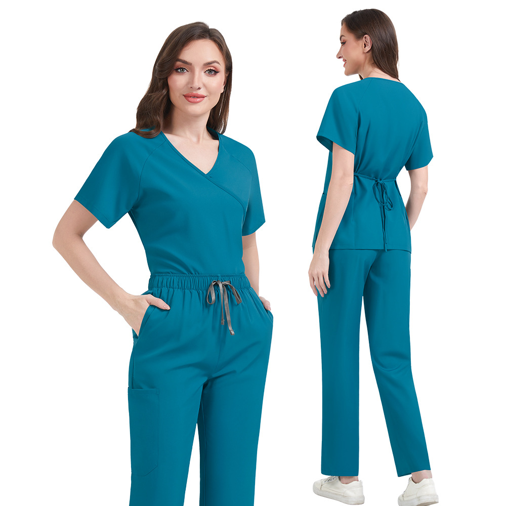 Slim Fit Women Scrubs Sets Hos - Medical Lab Uniform review and price